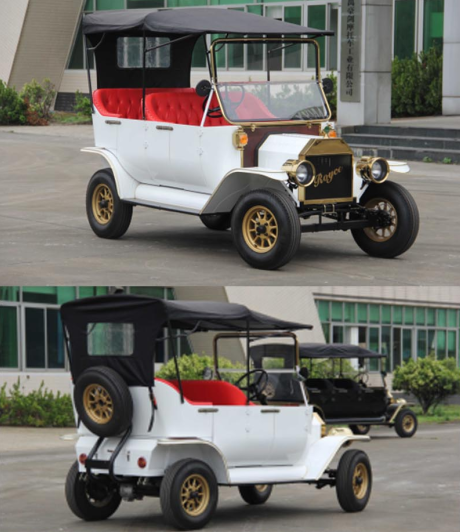 reproduce model t golf cart with electric power